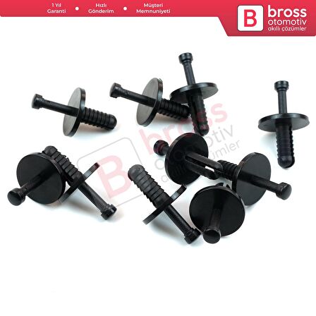 BMW için 10 Adet Döşeme Klipsi 51471919209