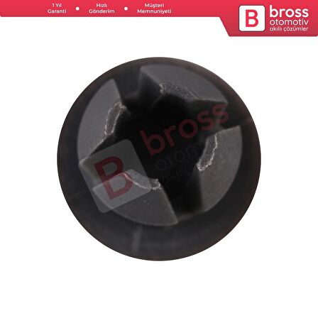 Mercedes Audi Seat Ford için 10 Adet Plastik Klips 123 990 02 92