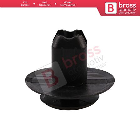 VW Audi Small için 10 Adet İtmeli Tip Tutucu Klipsi