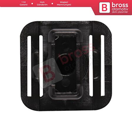 Toyota için 10 Adet Plastik Tutucu Klipsi Siyah