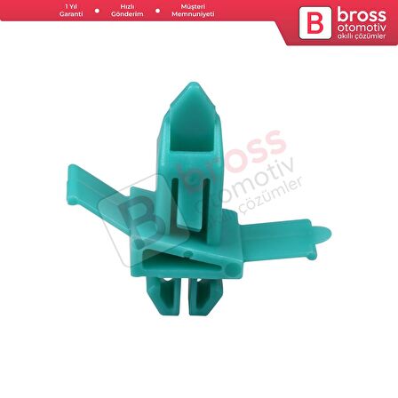 Toyota için 10 Adet Kalıp Klipsi Yeşil 75491 60011