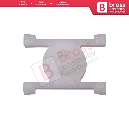 BMW için 10 Adet Kapı Panel Klipsi Beyaz 51131829904