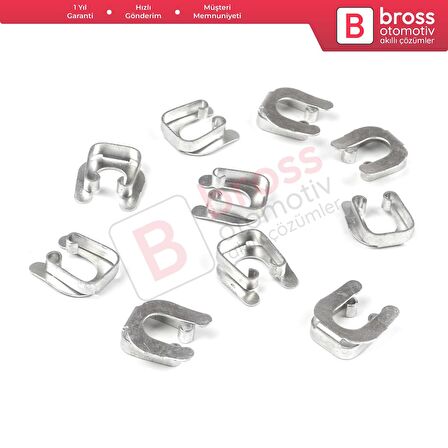 VW Audi için 10 Adet Yaylı Somun