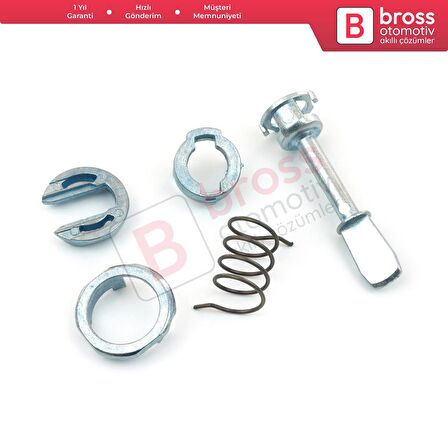 VW Passat B5 GP 3BG 3B3 3B6 2000-2005 3B0837167 İçin Ön Kapı Kilidi Tamir Takımı 51.5 mm