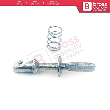 VW Polo 6N1 Hatchback 1994-1997 İçin Ön Kapı Kilidi Tamir Takımı 56.5 mm 1H0837223B