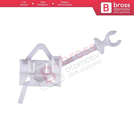 Fiat Panda Iveco Euro Bus 2003-2012 İçin Ön Sol Kapı Cam Kriko Klipsi