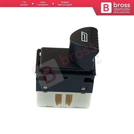 Siena Albea Palio Strada İçin Ön Sol Cam Açma Düğmesi 6 Pin 98809717 Beyaz