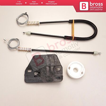 Renault Master MK2 Mascott Opel Movano A Iveco Daily 3 4 Interstar X70 İçin Sol Kapı Cam Kriko Seti