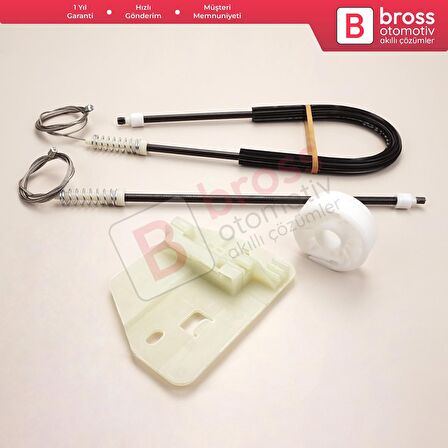 Renault Master MK2 Mascott Opel Movano A Iveco Daily 3 4 Interstar X70 İçin Sağ Kapı Cam Kriko Seti