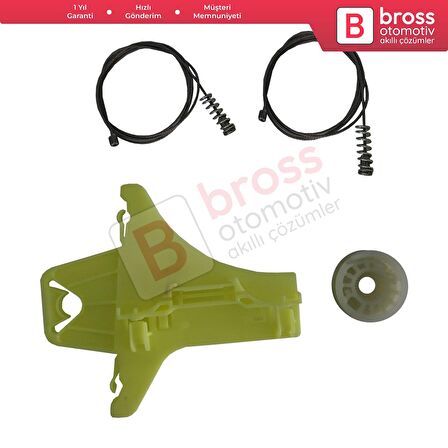 VW Tiguan MK1 5N 2007-2018 5-Kapı SUV 5N0839461 İçin Arka Sol Kapı Cam Kriko Tamir Seti