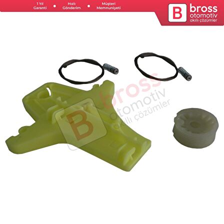 VW Tiguan MK1 5N 2007-2018 5-Kapı SUV 5N0839461 İçin Arka Sol Kapı Cam Kriko Tamir Seti