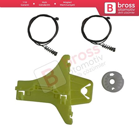 VW Tiguan MK1 5N 2007-2018 5-Kapı SUV 5N0839462 İçin Arka Sağ Kapı Cam Kriko Tamir Seti