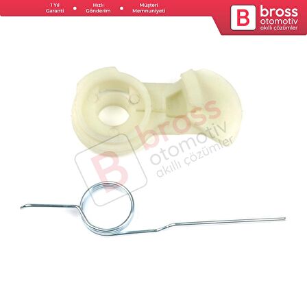 Renault Scenic 2 Modus İçin Ön veya Arka Sağ Cam Kriko Köşe Plastik Takımı