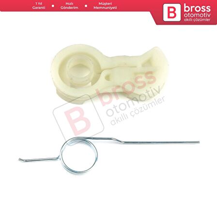 Renault Scenic 2 Modus İçin Ön veya Arka Sağ Cam Kriko Köşe Plastik Takımı