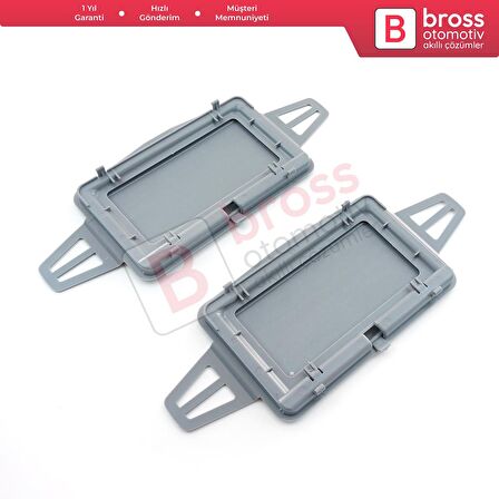 Mercedes W211 İçin Gri Renk Güneşlik Ayna Kapağı Sağ ve Sol 2108102510