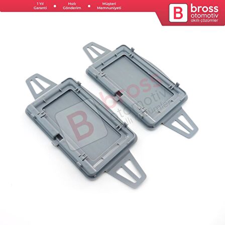 Mercedes W211 İçin Gri Renk Güneşlik Ayna Kapağı Sağ ve Sol 2108102510