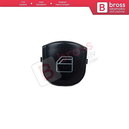 Mercedes C Class W203 S203 CLK W209 C209 A209 A2038200210 İçin Tekli Yolcu Cam Düğmesi Kapağı