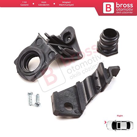 VW Jetta MK5 2005-2010 Golf MK5 2004-2009 1K0998226 İçin Sağ Ön Far Ayak Tamir Seti 