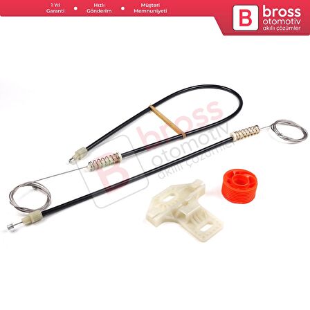 DAF CF65 CF75 CF85 XF95 XF105 2001-2013 1779728 İçin Sağ Kapı Cam Kriko Tamir Seti