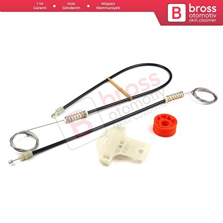 DAF CF65 CF75 CF85 XF95 XF105 2001-2013 1779728 İçin Sağ Kapı Cam Kriko Tamir Seti