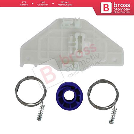 Citroen C5 MK2 MK3 2007-2018 4/5 Kapı 9675915180 İçin Elektrikli Arka Sağ Cam Kriko Tamir Seti