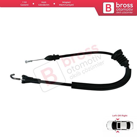 Seat Cordoba MK1 MK2 Toledo MK2 İçin Ön Kapı İç Açma Teli 5P08370858