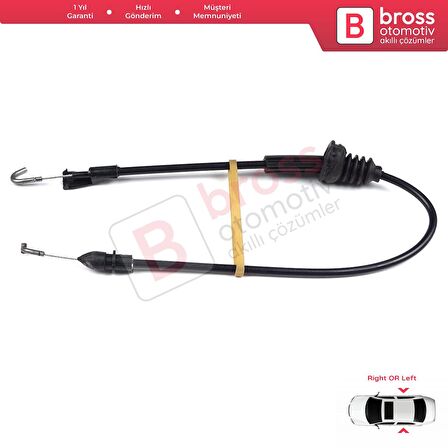 VW Golf Jetta MK4 Bora İçin Arka İç Kapı Açma Teli 1J4839085J Ürün Arka Sağ veya Sol Kapılar İçindir