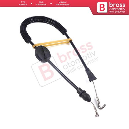 VW Caddy MK3 2K 2004-2015 Touran MK1 1T 2003-2015 2K0837114B İçin Ön Sağ Kapı İç Açma Teli 58 cm