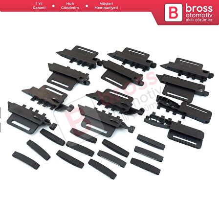 Peugeot 307 SW İçin 24 Parça Tavan Perdesi Tamir Takımı 84001TY