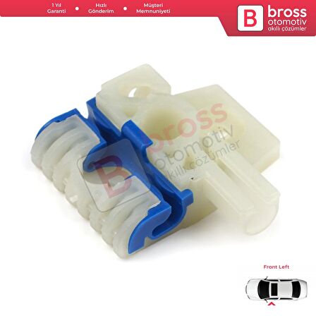 VW Golf 6 2011-On İçin Ön Sol Cam Kriko Klipsi LA