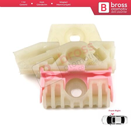 VW Golf 6 2011-On İçin Ön Sağ Cam Kriko Klipsi RB