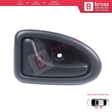 Renault Clio Trafic Master MK2 Scenic Megane Logan 1 Movano A Primastar 1 İçin Gri Sol Kapı Kolu