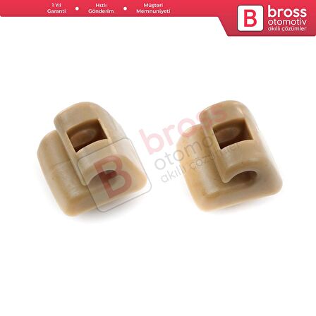 Mercedes E Sınıfı İçin Sunvisor Güneşlik Tutucu Ürün 2 Adet Olmak Üzere Tan Renkden Oluşmaktadır