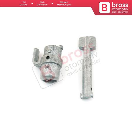 Mercedes W124 S124 İçin Ön Sağ Kapı Kilidi Tamir Seti 37.5 mm 1247600177