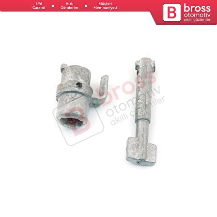 Mercedes W124 S124 İçin Ön Sağ Kapı Kilidi Tamir Seti 37.5 mm 1247600177