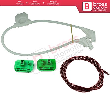 Renault Premium Kerax Midlum DAF LF 45 55 Volvo FL II FE 1400753 İçin Elektrikli Sol Cam Kriko Seti