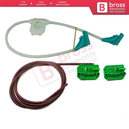 Renault Trucks Premium Kerax Midlum DAF LF 45 55 Volvo FL FE 1400754 İçin Sağ Cam Kriko Tamir Seti