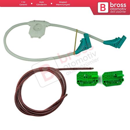 Renault Trucks Premium Kerax Midlum DAF LF 45 55 Volvo FL FE 1400754 İçin Sağ Cam Kriko Tamir Seti