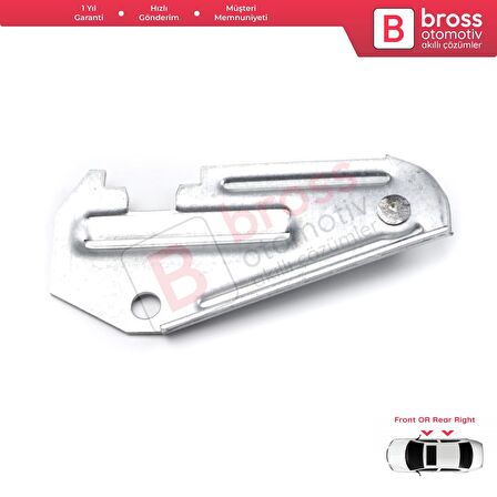 Opel Astra İçin Cam İndirme Mekanizması Bağlantı Metal Parçası Ürünümüz sağ kapı için uygundur.