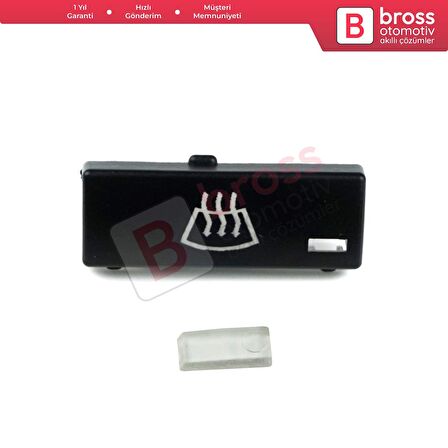 BMW X5 E53 2000-2006 5 Serisi E39 1996-2003 İçin Klima Kontrol Ön Cam Buğu Buz Çözücü Düğme Kapağı