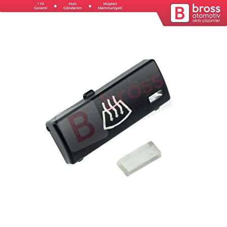 BMW X5 E53 2000-2006 5 Serisi E39 1996-2003 İçin Klima Kontrol Ön Cam Buğu Buz Çözücü Düğme Kapağı