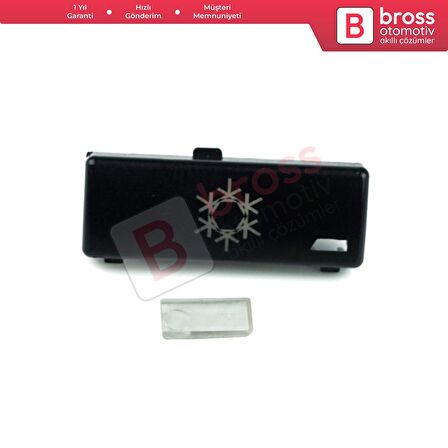 BMW X5 E53 2000-2006 5 Serisi E39 1996-2003 64116915812 İçin Klima Kontrol Kar Tanesi Düğme Kapağı
