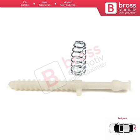 VW Audi Seat İçin Bagaj Kilit Mekanizma Plastik Parçası 4F5827505D