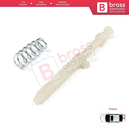 VW Audi Seat İçin Bagaj Kilit Mekanizma Plastik Parçası 4F5827505D