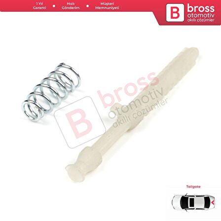 VW Audi Seat İçin Bagaj Kilit Mekanizma Plastik Parçası 4F5827505D