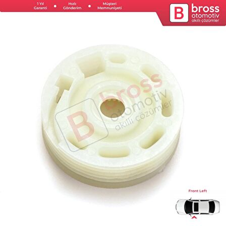 Hyundai I30 MK1 2007-2011 İçin Ön Sol Cam Kriko Tamir Makarası 813102R030