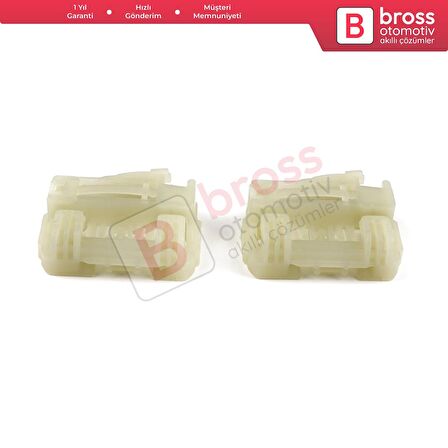 Hyundai i30 MK1 07 11 İçin 2 Adet Cam Kaldırma Tamir Klipsi Ürün Ön Sağ Yolcu Yan Kapısı İçin