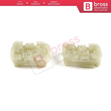 Hyundai i30 MK1 07 11 İçin 2 Adet Cam Kaldırma Tamir Klipsi Ürün Ön Sağ Yolcu Yan Kapısı İçin