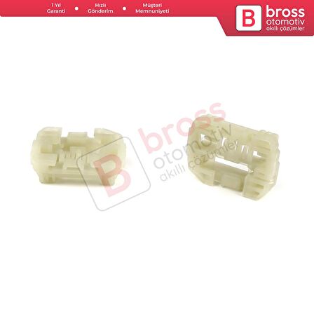 Hyundai i30 MK1 07 11 İçin 2 Adet Cam Kaldırma Tamir Klipsi Ürün Ön Sağ Yolcu Yan Kapısı İçin