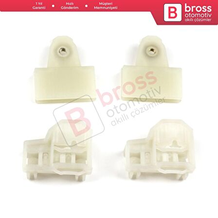 Pontiac İçin 4 Adet Cam Mekanizması Tamir ve Taşıyıcı Klipsleri Ürünümüz Ön Sol Kapı İçin Uygundur